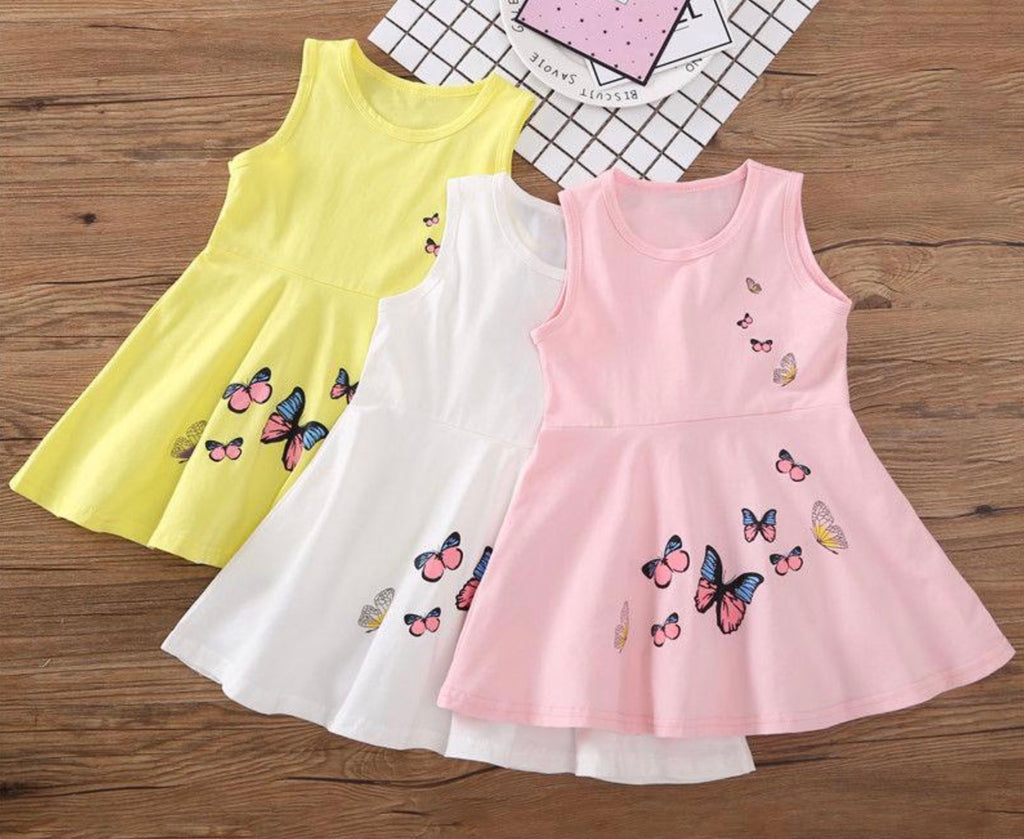 Butterfly Pattern Dress