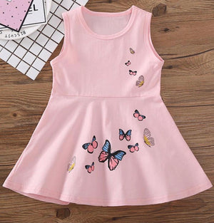 Butterfly Pattern Dress