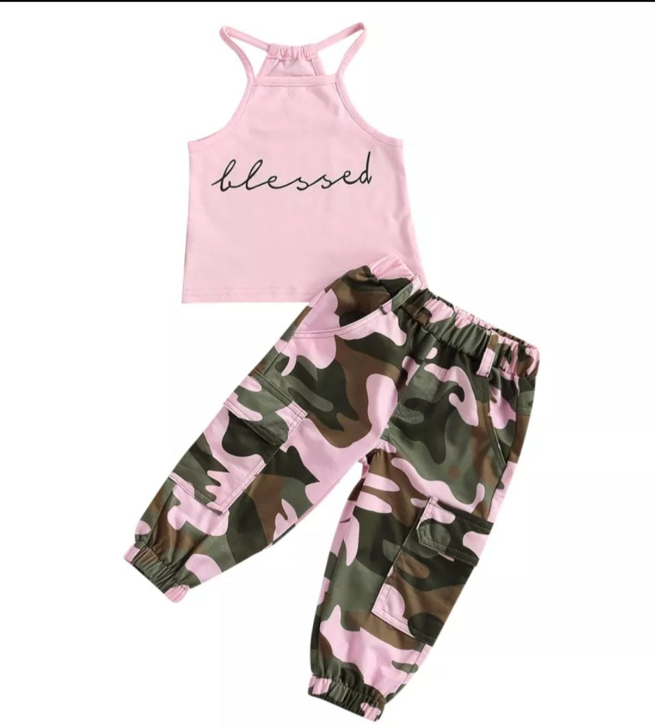 2pc Blessed Joggers Set