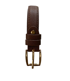 Boys Belt w/ gold buckle