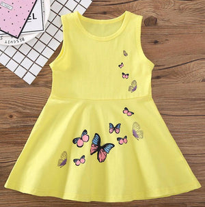 Butterfly Pattern Dress