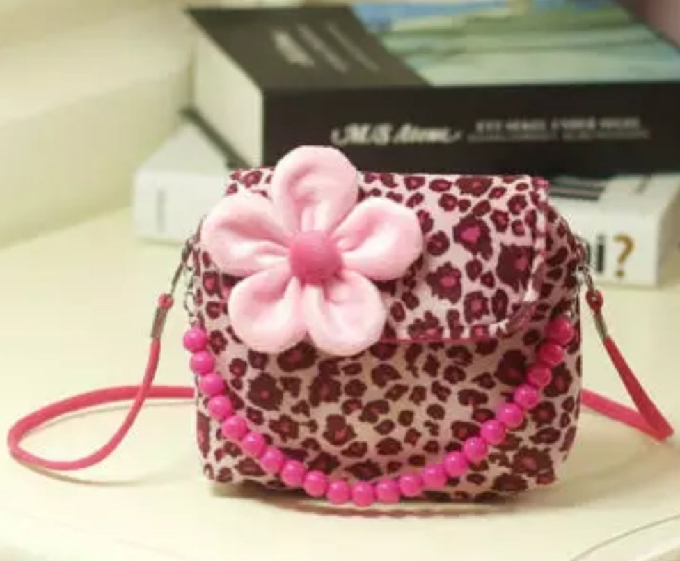 Flower Purse w/beads