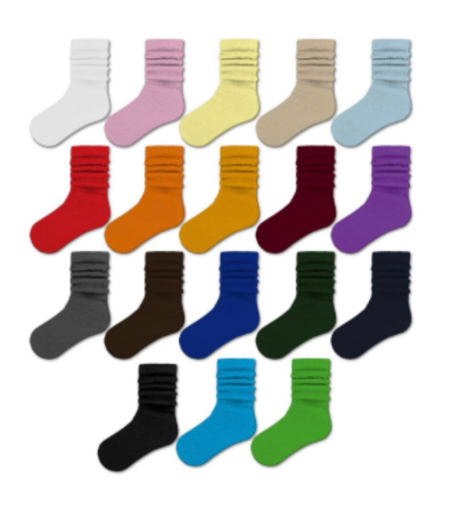 Teens/Adult Slouch Socks